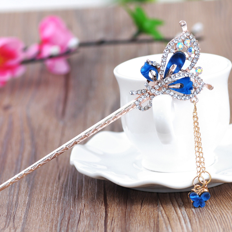 s Whole Court Retro Style Imitation Shell Hairpin Han Chinese Clothing Accessories Student Dance Hair Claw Hairpin
