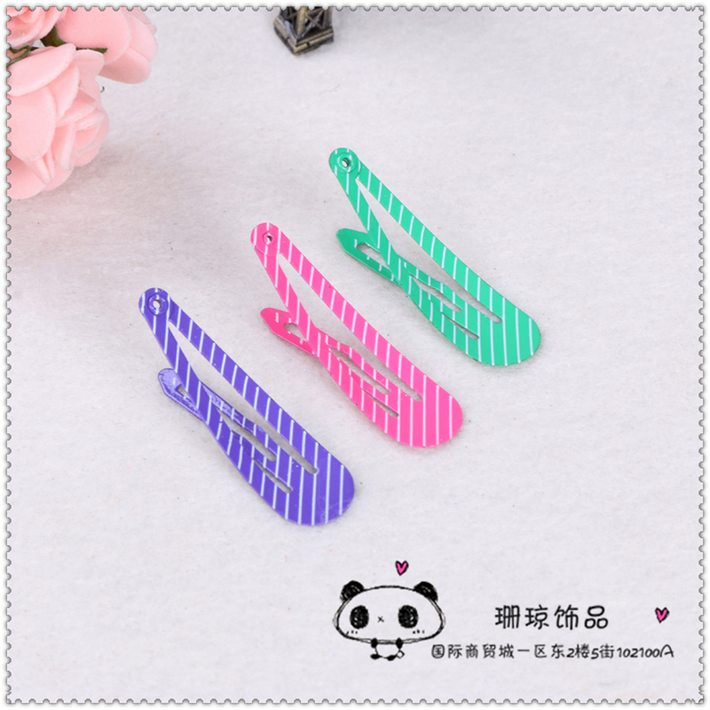 Candy macaron jelly drop BB hairpin broken hair clip clip clip