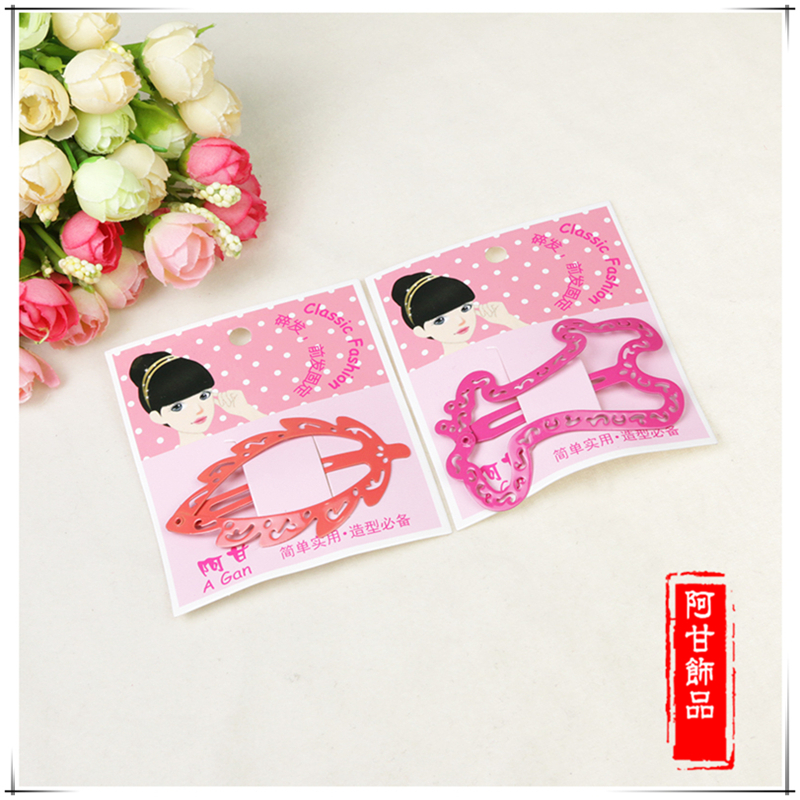 Korean hair sweet BB hairpin fashion duck chuck side top clamp