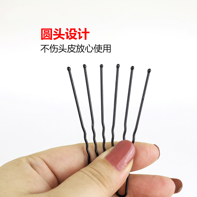 Updo Fixed Bold Black Hairpin Female Photographic Studio Modelling Bun Hairpin Children Adult Headdress U hairpin