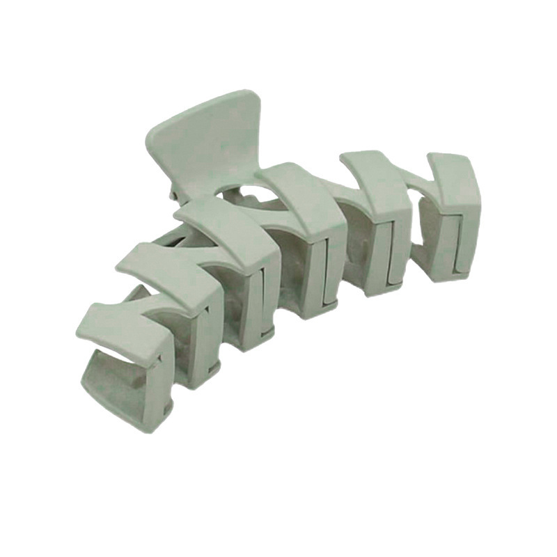 Cute Girl Barrettes Korean Back Head Large Geometric Acrylic Fashion Grip Women Claw Hairpin