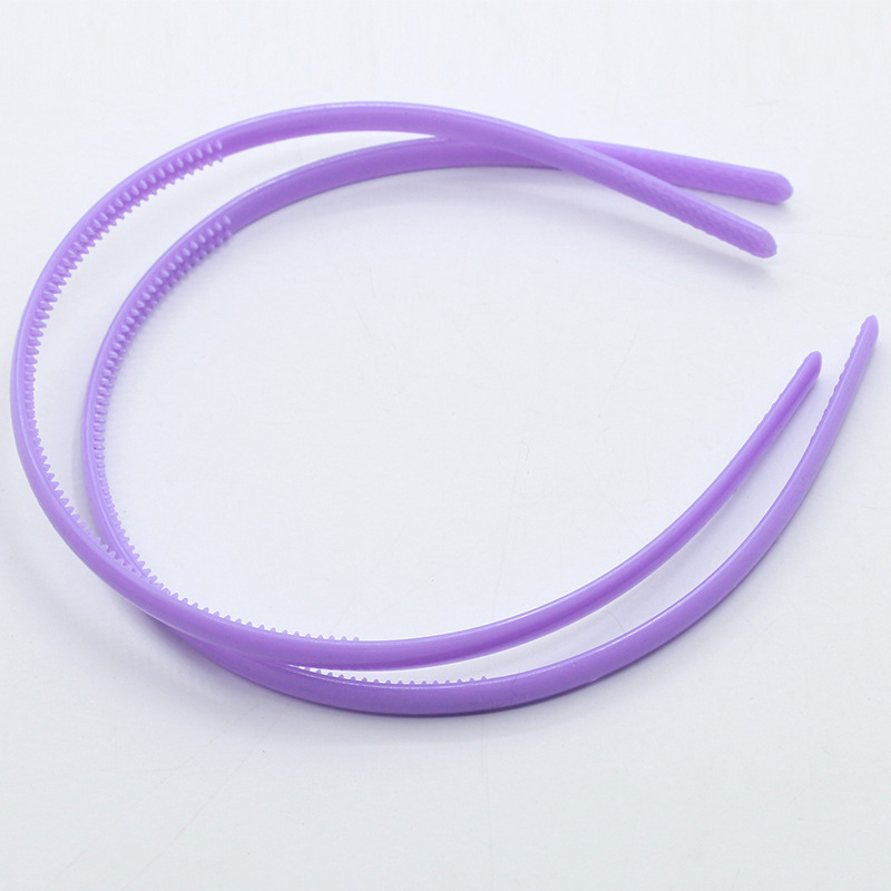 Korean Style Candy Color Children&#039;s Headband Sweet Plastic Headband Acrylic Multicolor Toothed Hairpin Manufacturer
