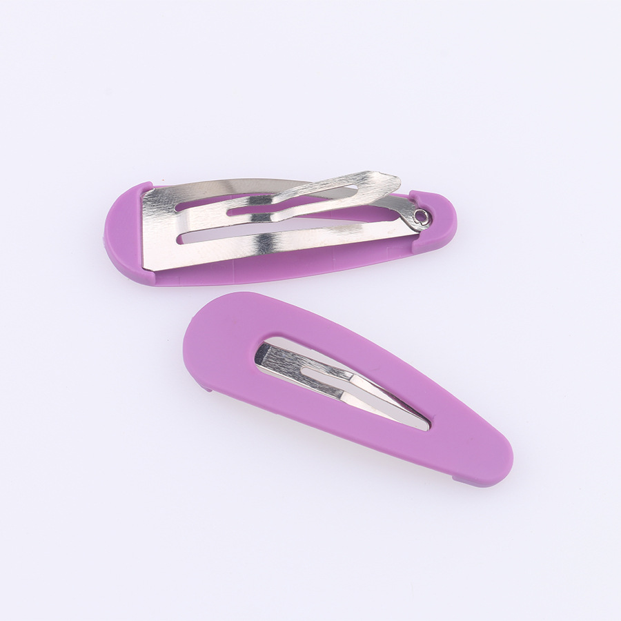 Macaron Geometric Hairpin Korean Frosted Acrylic Side Clip Women&#039;s Shredded Hair Bangs Clip Children&#039;s Candy Color BB Clip