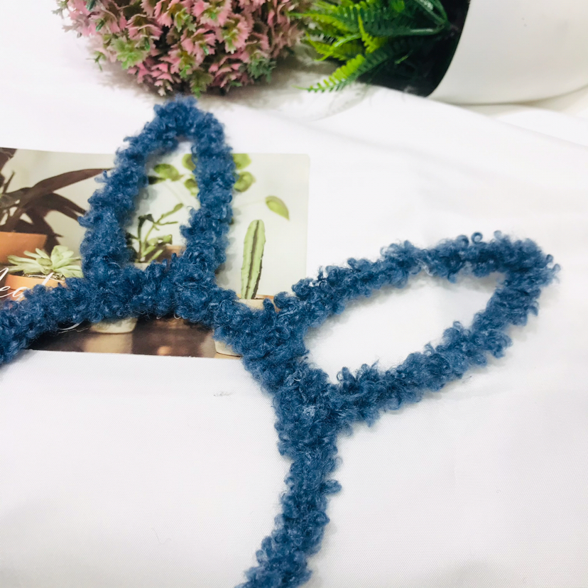 Rabbit Ear Headband Women&#039;s Simple Hair Tie Korean Cartoon Headband Internet Celebrity Cute Hair Band Hairband Hair Fixer Non-Slip Hairpin