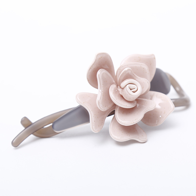  Clip Large Vertical Clip Beautiful All Match Hair Clips Hair Accessories Factory Direct Sales Flower Hairpin