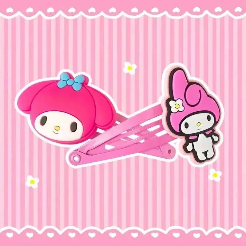 Japanese Barrettes Cute Cat Cartoon Barrettes Children Sweet BB Hairpin Factory Direct Supply
