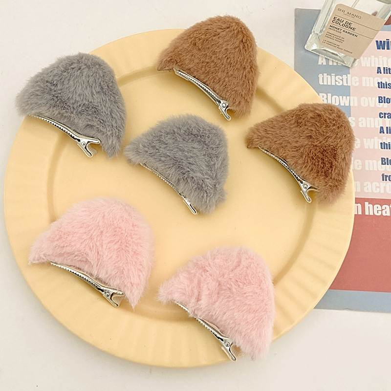  Super Cute Hairpin Fox Ears Japanese Cos Headdress Internet Celebrity Hair Accessories for Women Cat Hairpin