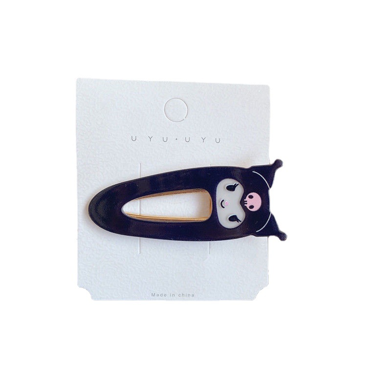 New Cinnamon Dog Hairpin Cat Cartoon Duckbill Clip Cute Sweet Girl Hair Bang Side Clip Hair Accessories Headdress