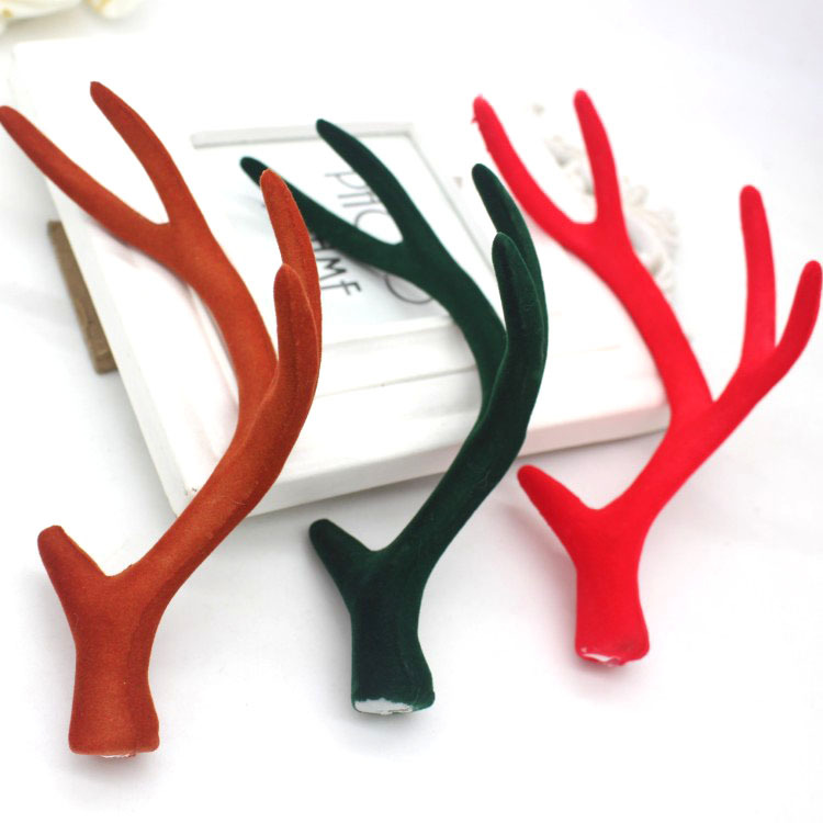 Simulation Antlers Headband Bionic Deerhorn Accessories Christmas Decorations DIY Headdress Accessories Antler Hairpin