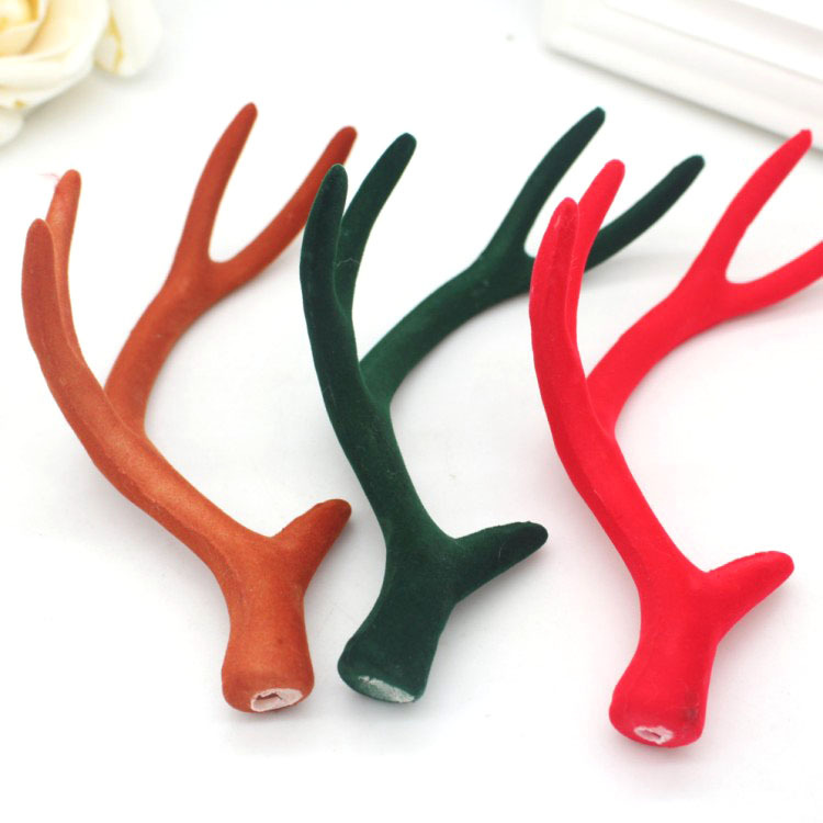 Simulation Antlers Headband Bionic Deerhorn Accessories Christmas Decorations DIY Headdress Accessories Antler Hairpin
