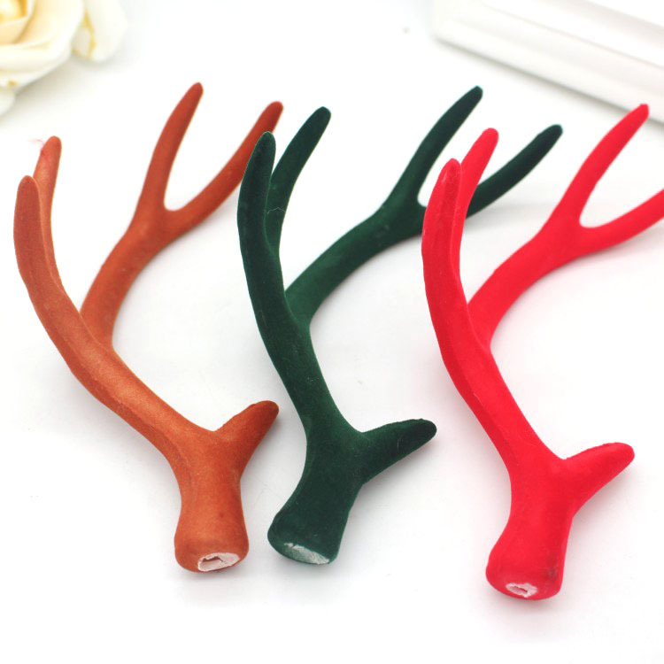 Simulation Antlers Headband Bionic Deerhorn Accessories Christmas Decorations DIY Headdress Accessories Antler Hairpin