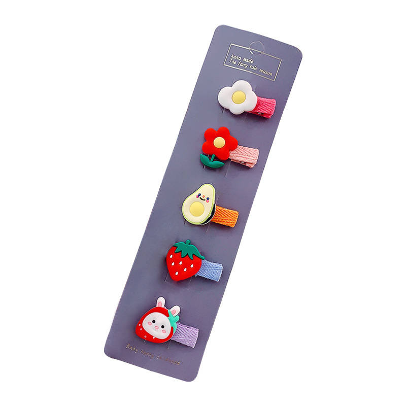 Baby Clip Hair Accessories Baby Hair Clips Does Not Hurt Hair Infant Hairpin Broken Hair Children Princess Korean Children&#039;s Headdress
