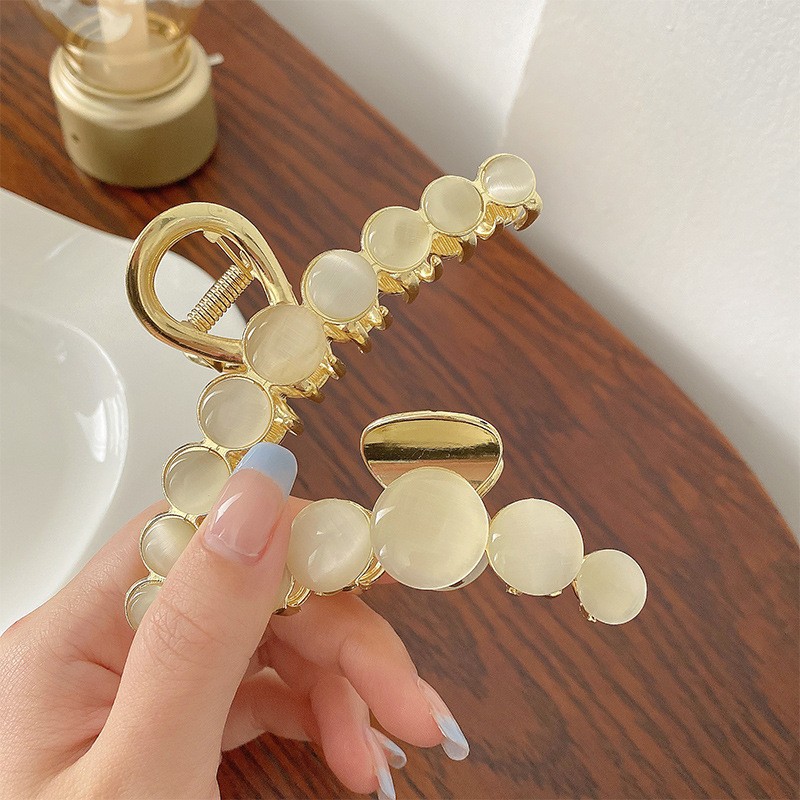 Exciting Style! High Sense 2022 New Hairpin Female Net Red Pearl Rhinestone Hair Accessories Hair Cartoon Shark Clip Headdress