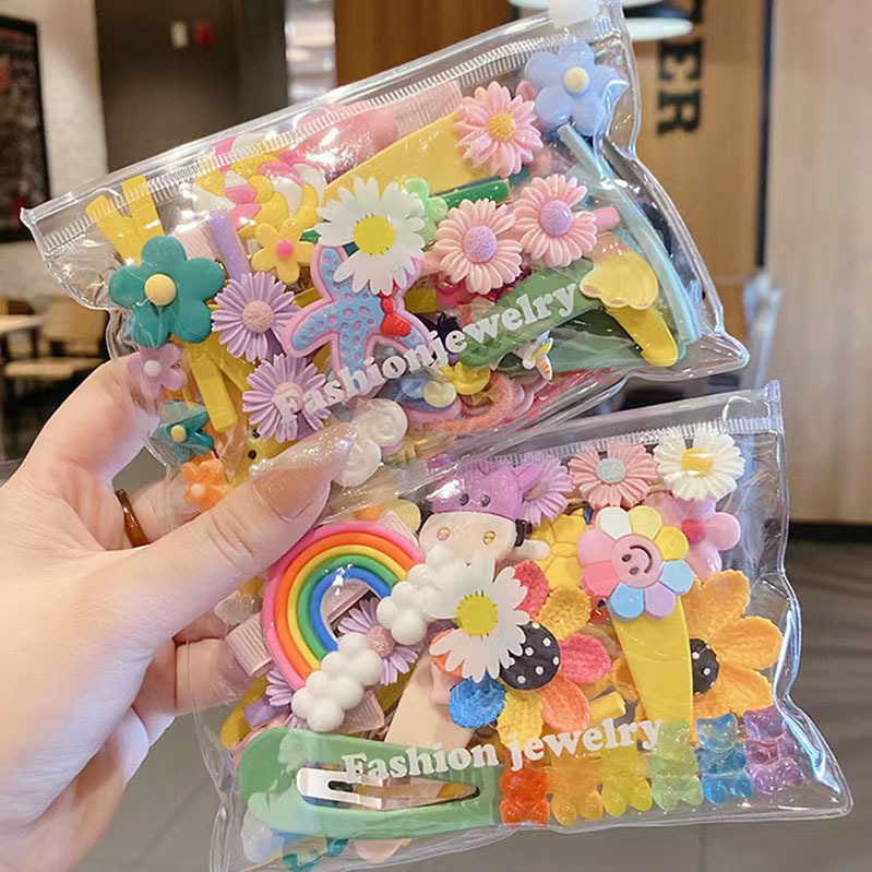 Children&#039;s Cartoon Barrettes Online Influencer Cute Broken Hair Hairpin Clip Little Girl Headdress Side Clip Girl Baby Hair Accessories