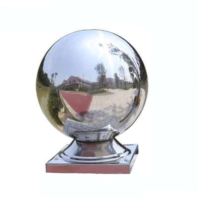 Stainless Steel Cleaning Ball Ball Hollow Ball Large Gate Column Stair Handrail Square Bracket Railing Hollow Ball