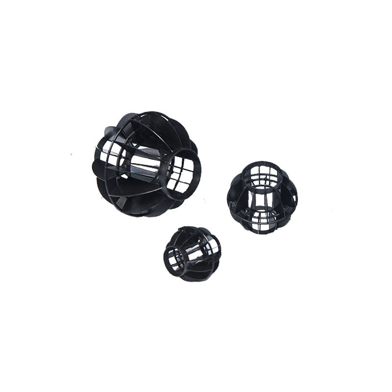 Pp Polyhedral Ball Filler Spray Tower Polypropylene Sewage Treatment Plastic Hollow Ball