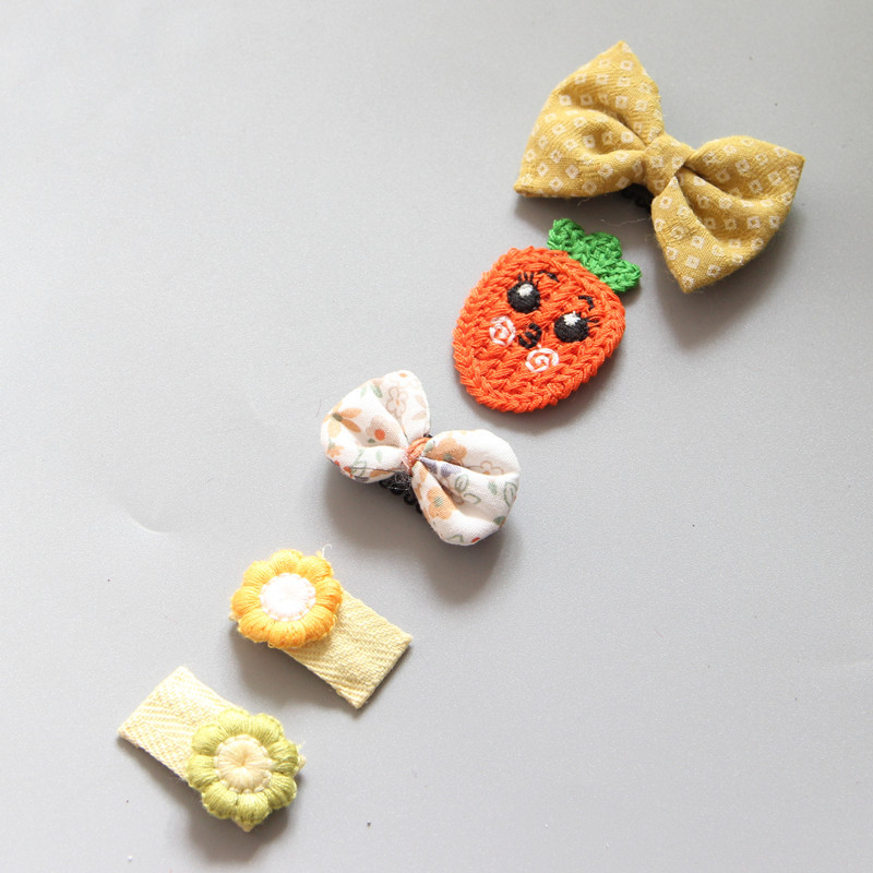 Baby Girl Hair Hair Clip Headdress Crown Korean Little Princess Hair Accessories Baby Barrettes Set Baby Hairpin
