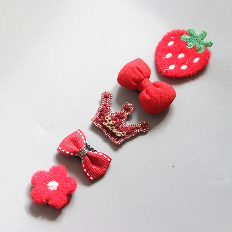 Baby Girl Hair Hair Clip Headdress Crown Korean Little Princess Hair Accessories Baby Barrettes Set Baby Hairpin