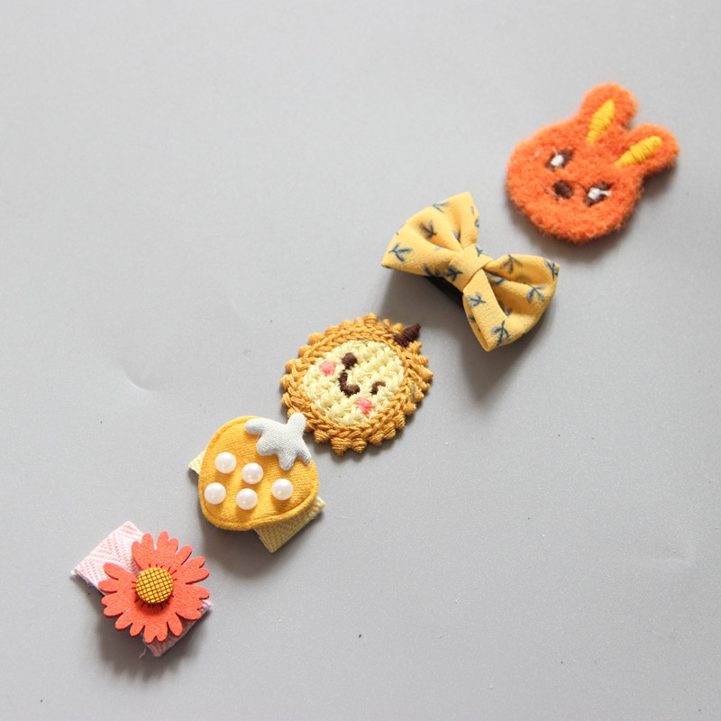 Baby Girl Hair Hair Clip Headdress Crown Korean Little Princess Hair Accessories Baby Barrettes Set Baby Hairpin