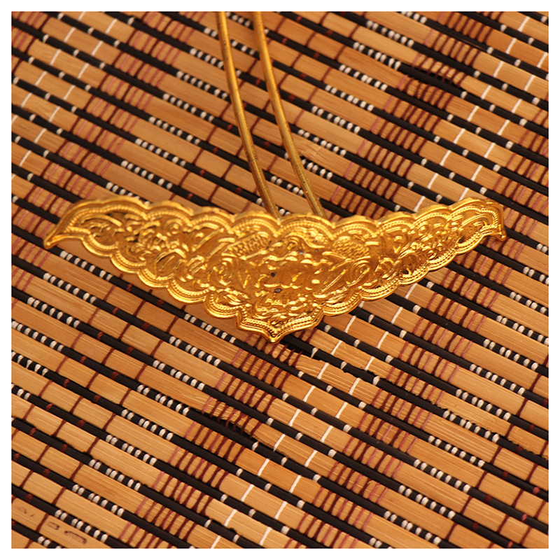 DIY Handmade Material Hairpin Ancient Style Tang Suit Crown Hair Clasp Alloy Material Handmade Hair Accessories Ornament