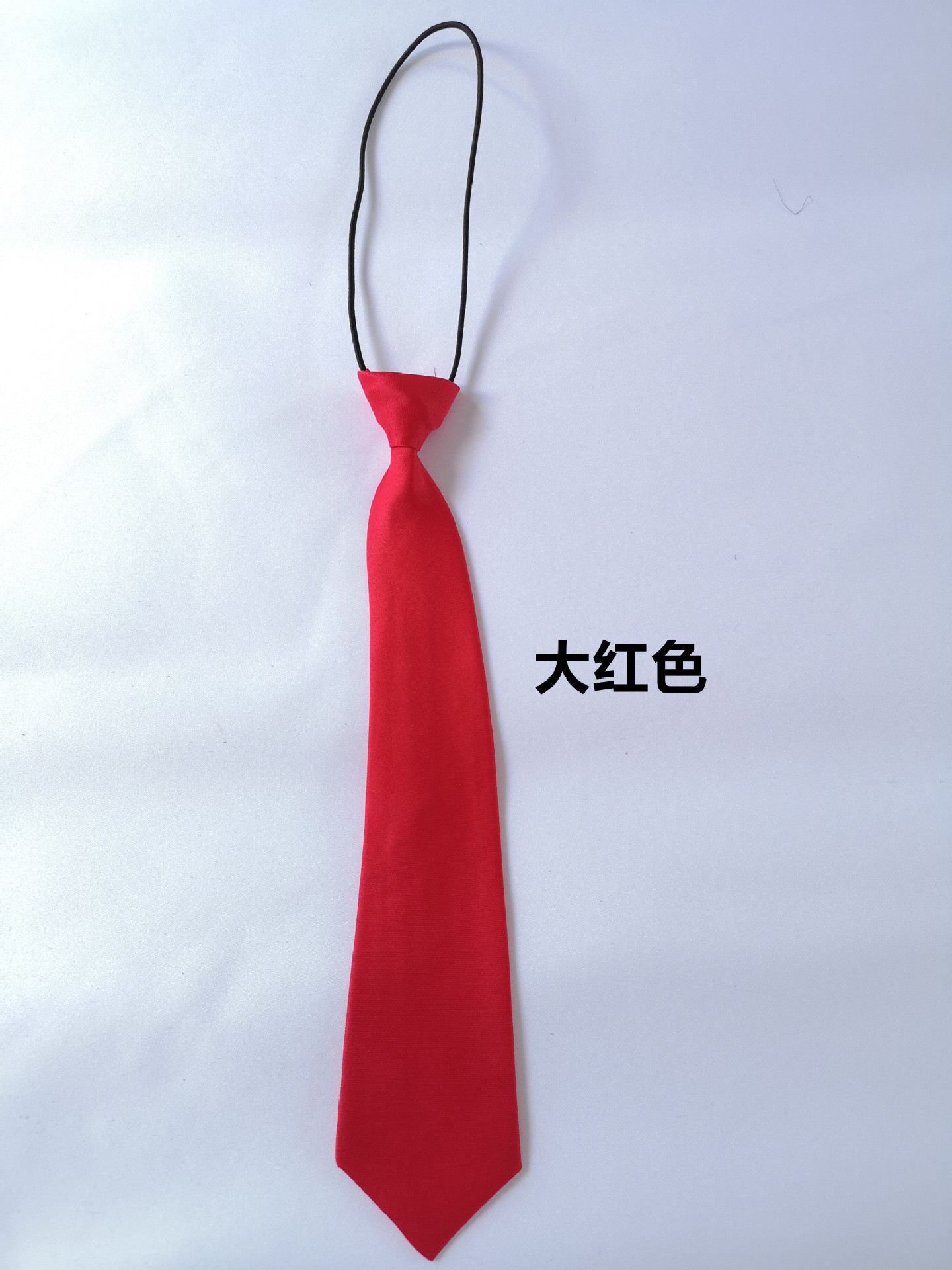 Children &#039;S Performance School Uniform Rubber Band Small Necktie Arrow-Shaped Clothing Accessories 28-30cm Long