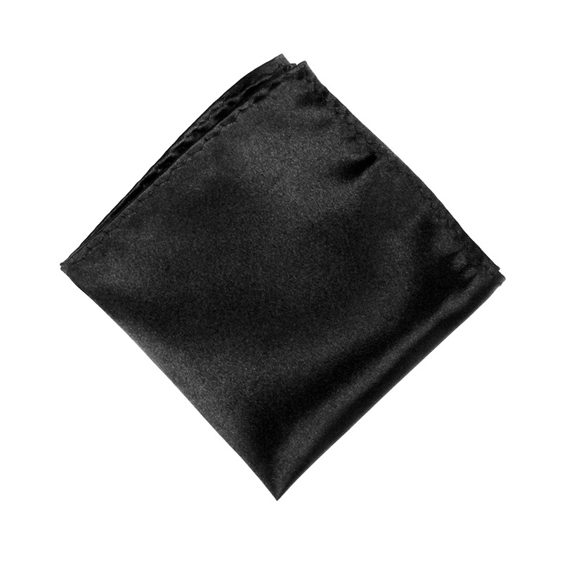 Spot Solid Color Tie Wholesale Monochrome Men&#039;s Tie Tie Cufflinks Pocket Square Suit necktie Bowknot Tie