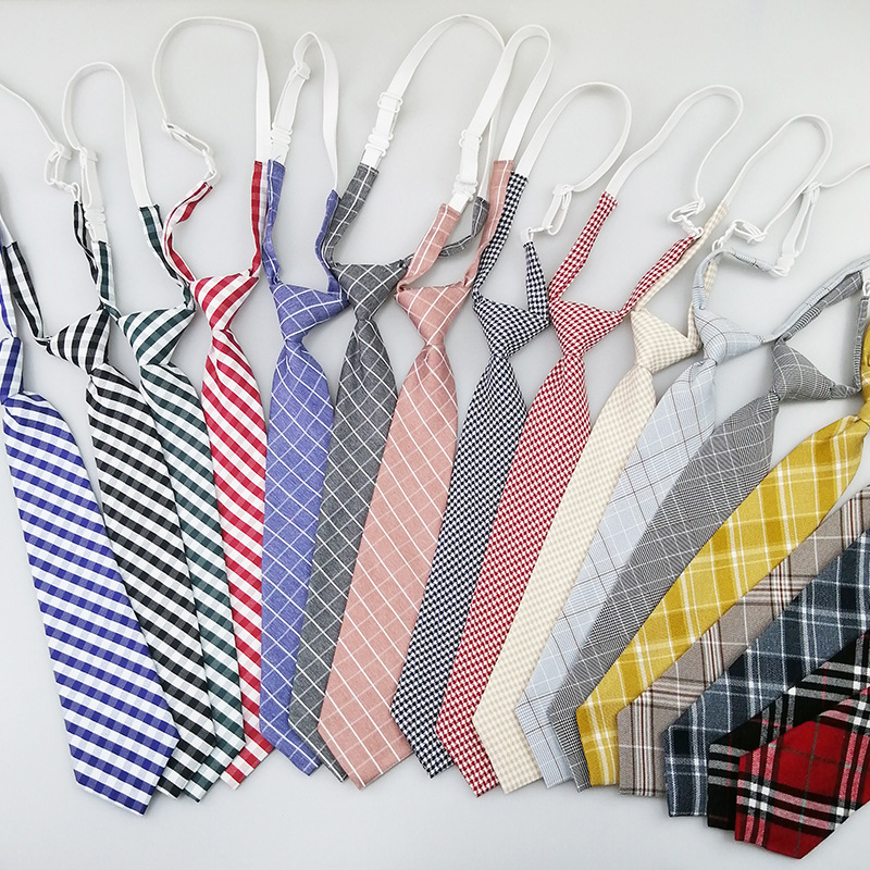 necktie  Academy Style JK Uniform DK Japanese Style Students Shirt Decoration Lazy Men Can Be Customized