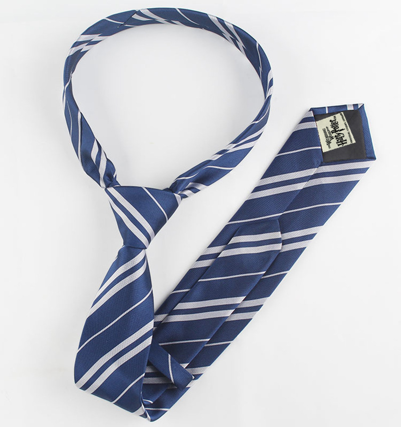 Harry Potter Genuine Silk Striped Tie Cosplay necktie
