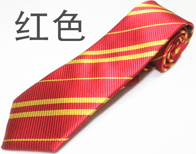 Harry Potter Badge Tie Lanfendo Slytherin Ravenclaw College necktie