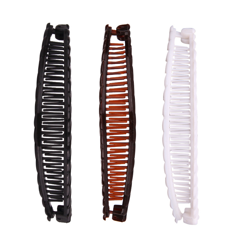 Style Hair Comb Wave Barrettes Bangs Comb Hair Comb Upstyle Ball Bandeau Couple Combs Hair Accessories Black Hairpin