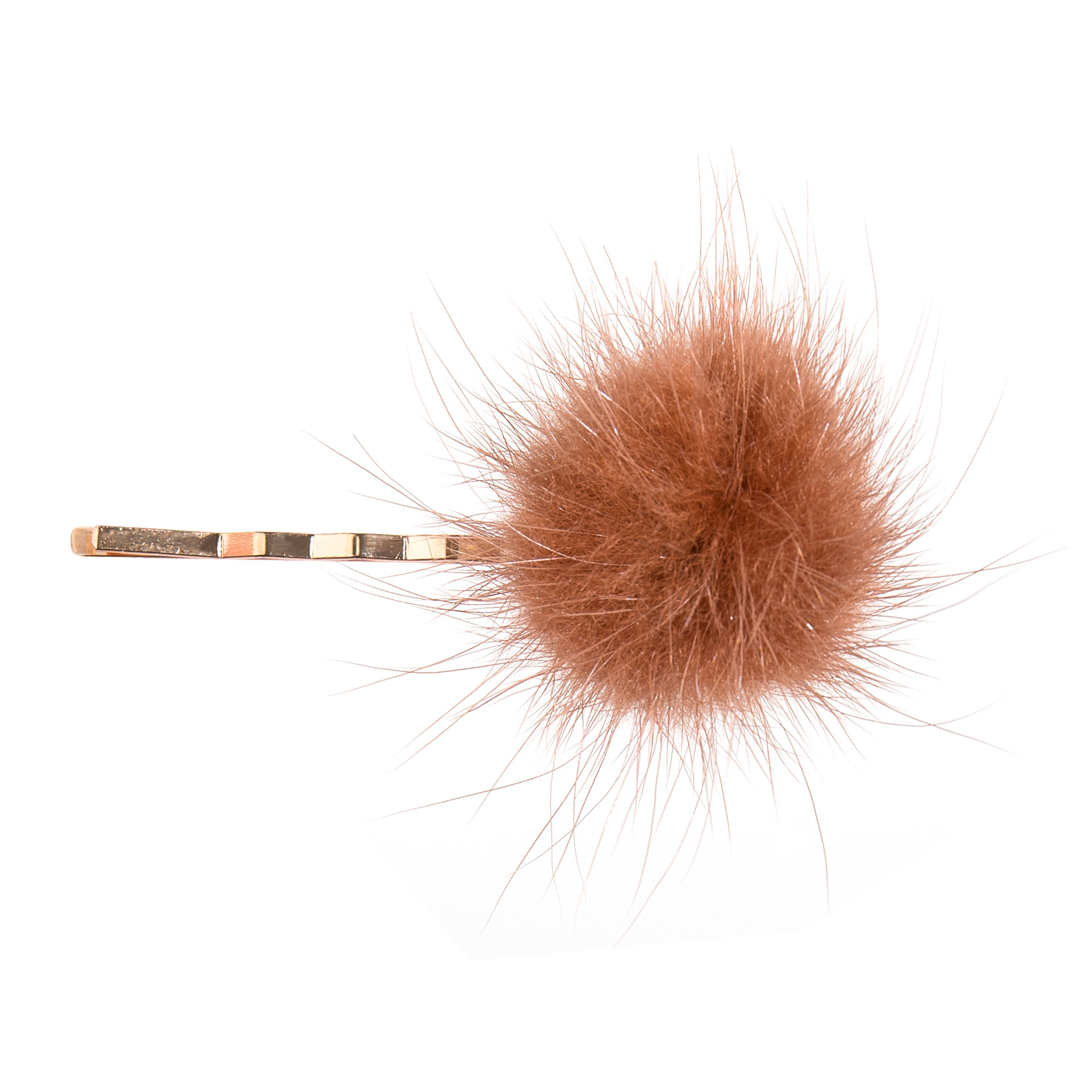  and Winter New Internet Celebrity Same Style Hairy Hair Clips Ins Style Simple Fresh Plush Clip Ball Hairpin