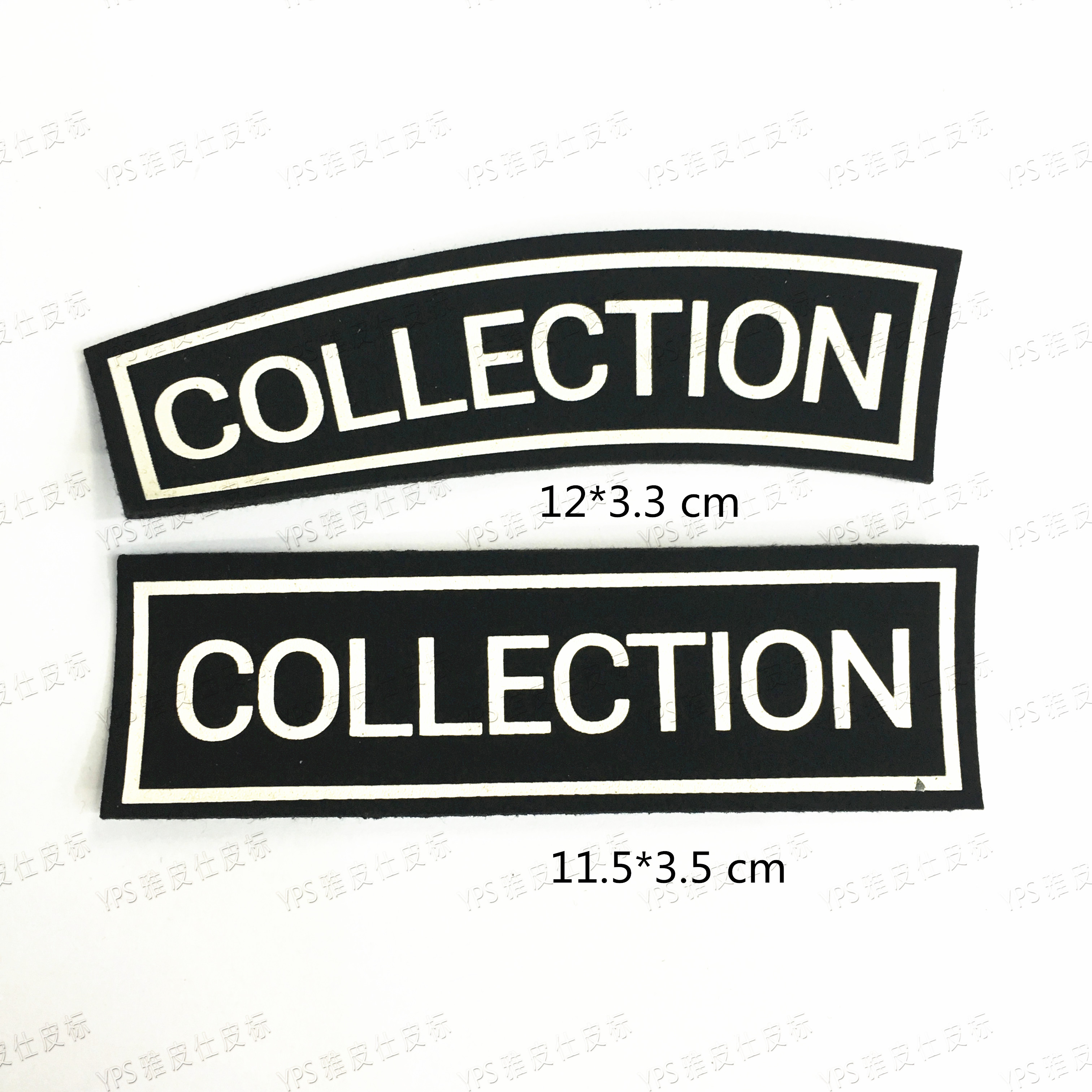 Clothing Accessories Water Label Cloth with Glue Decorative Labeling Decorative Accessories Leather Label Trademark Factory Direct Sales Sample Customization