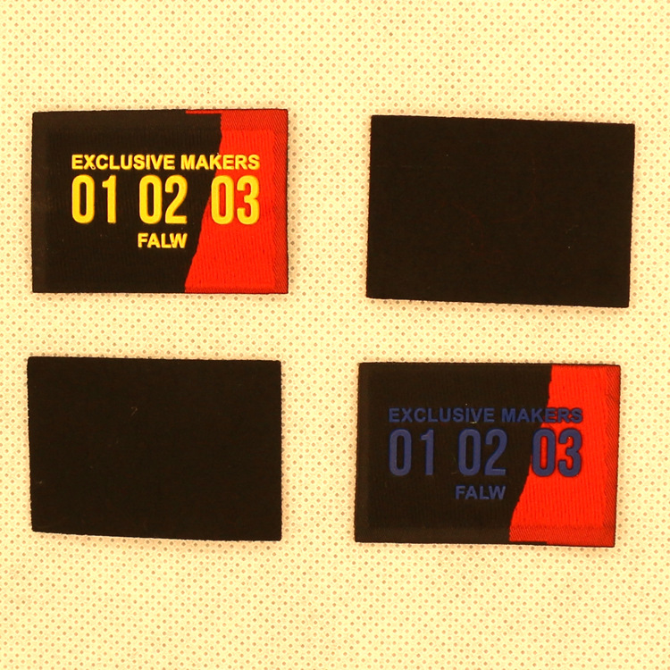 Crystal Plastic Sticker Crystal Glue Stickers Custom Color PVC Plastic Sticker Trademark Custom Woven Label