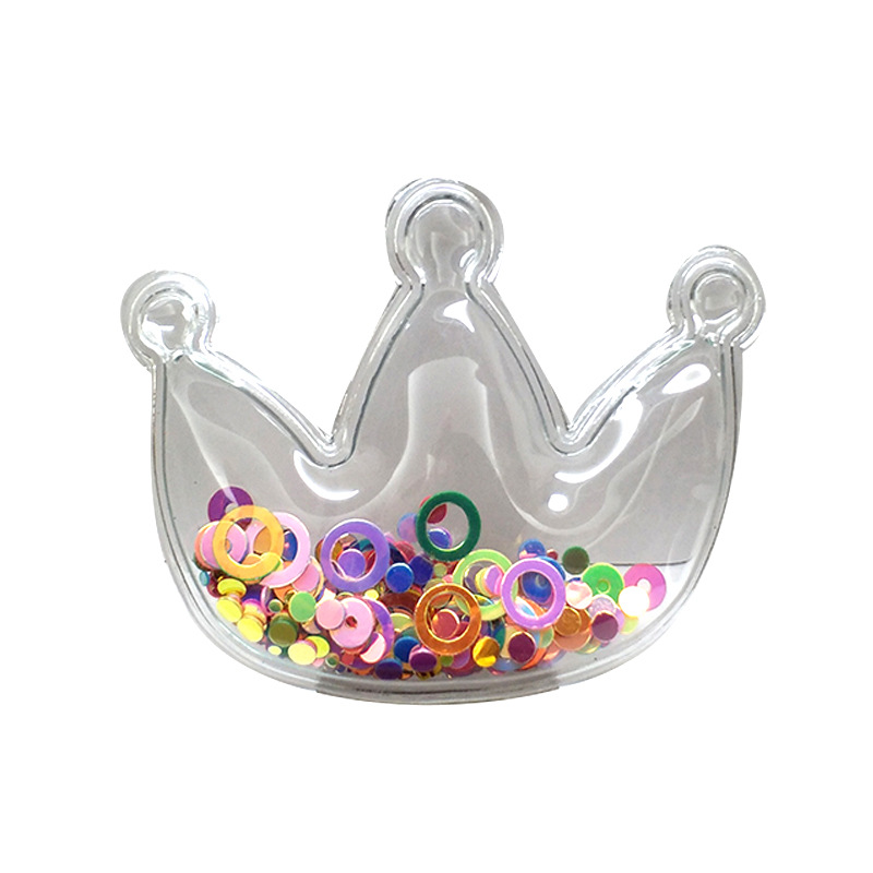 Popular Crown Sequined Clothing Customized Logo down Jacket Inflatable Label Bubble Universal Trademark PVC Bubble Ball