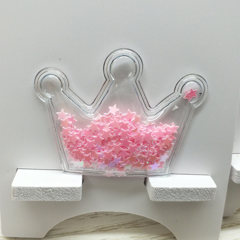 Popular Crown Sequined Clothing Customized Logo down Jacket Inflatable Label Bubble Universal Trademark PVC Bubble Ball