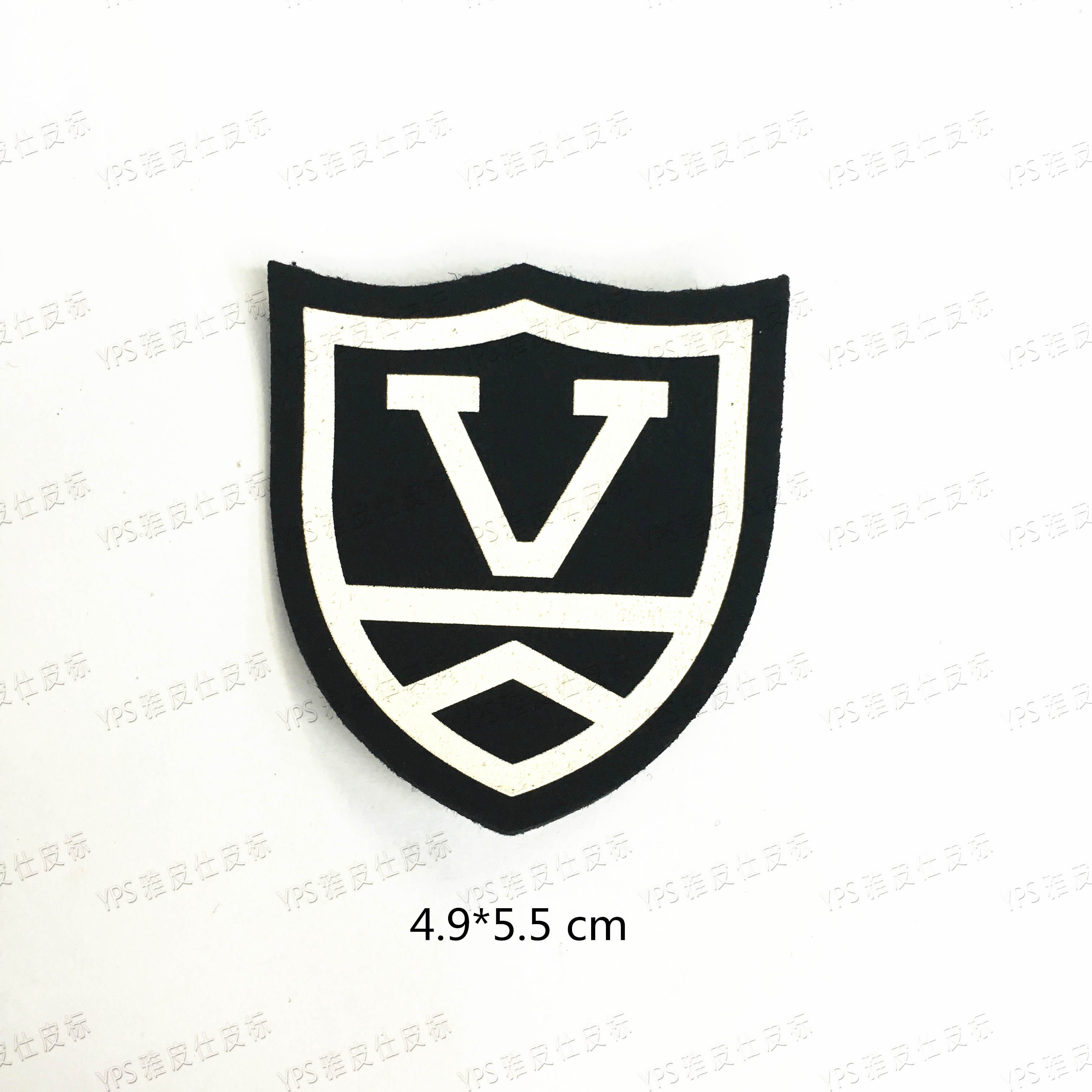 Clothing Accessories Water Label Cloth with Glue Decorative Labeling Decorative Accessories Leather Label Trademark Factory Direct Sales Sample Customization