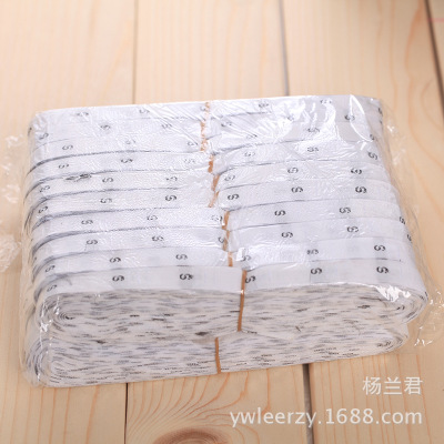 Leer trademark quality woven scale code woven label tag