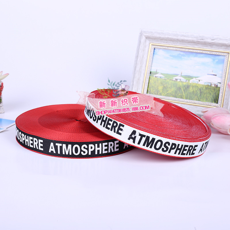 Factory Wholesale Letter Printing Ribbon Clothing Accessories Ribbon New Ribbon Wholesale