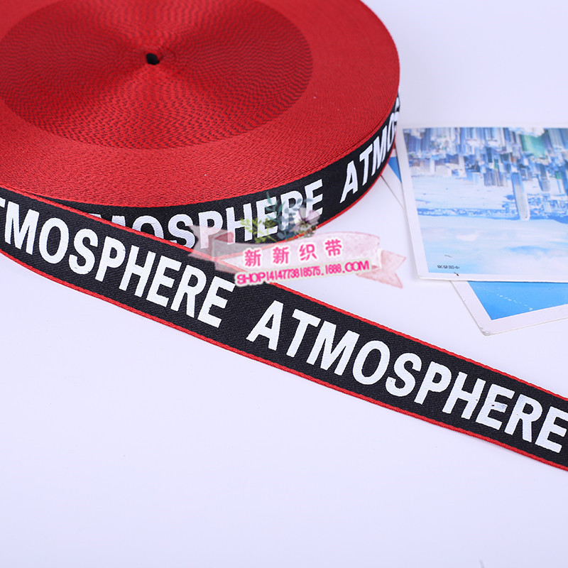 Factory Wholesale Letter Printing Ribbon Clothing Accessories Ribbon New Ribbon Wholesale