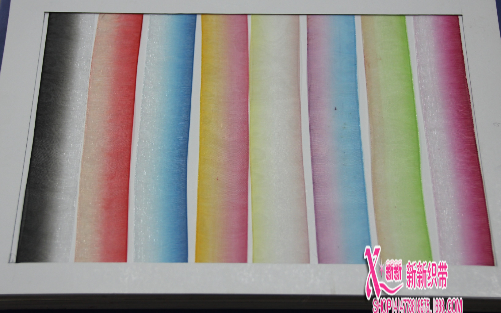 Factory Direct Sales Printing Ribbon Professional Color Card Color Matching Dacron Ribbon Wedding Ribbon Wholesale Handmade DIY