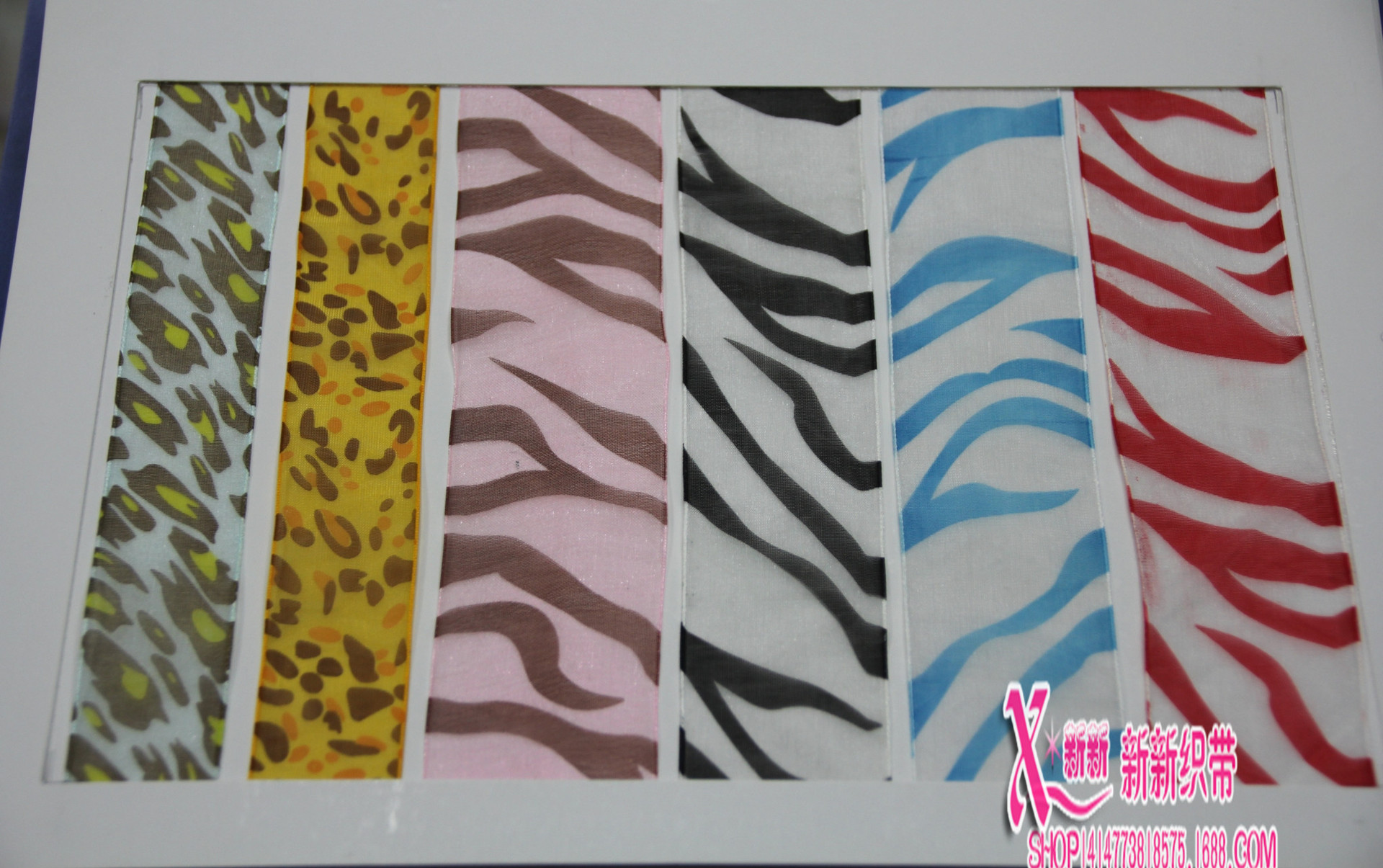 Factory Direct Sales Printing Ribbon Professional Color Card Color Matching Dacron Ribbon Wedding Ribbon Wholesale Handmade DIY