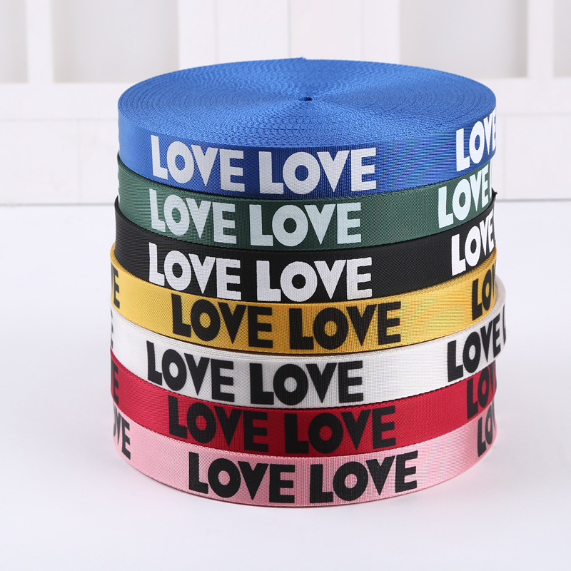Love rib ribbon printing ribbon accessories accessories.