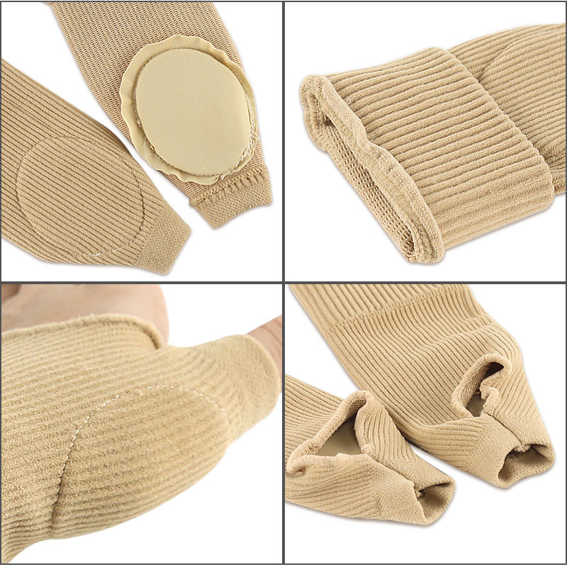 Black Big Finger Compression Wrist Training Wristband Sports Sprain Breathable Computer Keyboard Hand Protective Glove