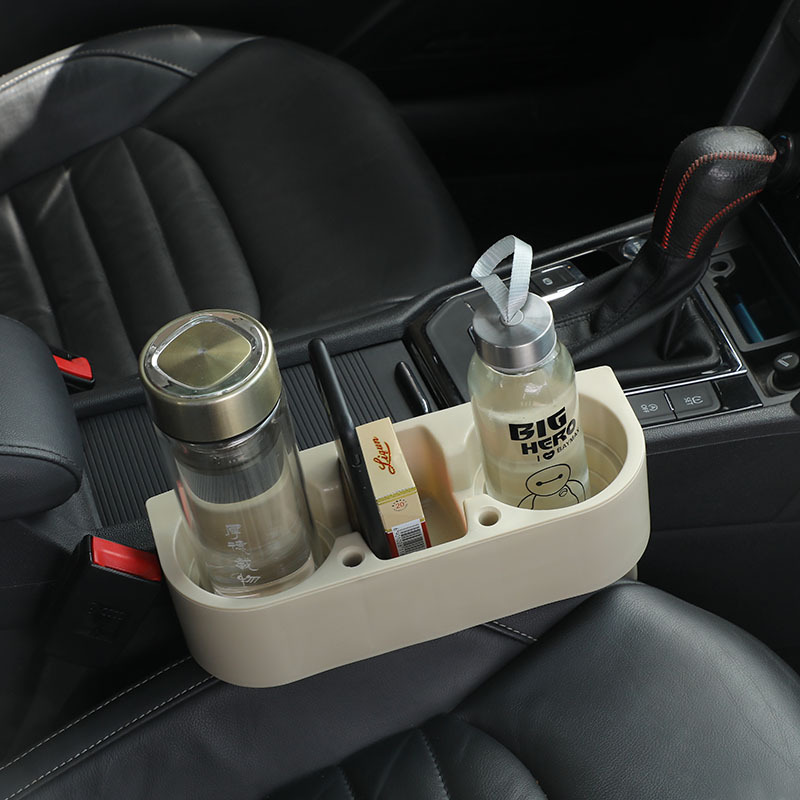Car Water Cup Holder Seat Seam Glove Cup Holder Multifunctional Beverage Rack ThreeinOne VehicleMounted Cup Holder