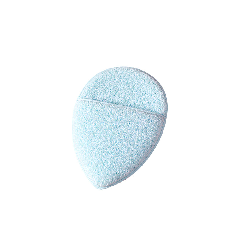 Drop Glove Flat Powder Puff Facial Cleaning Puff Wet and Dry Cleaning Puff Makeup Removing Powder Puff Customizable