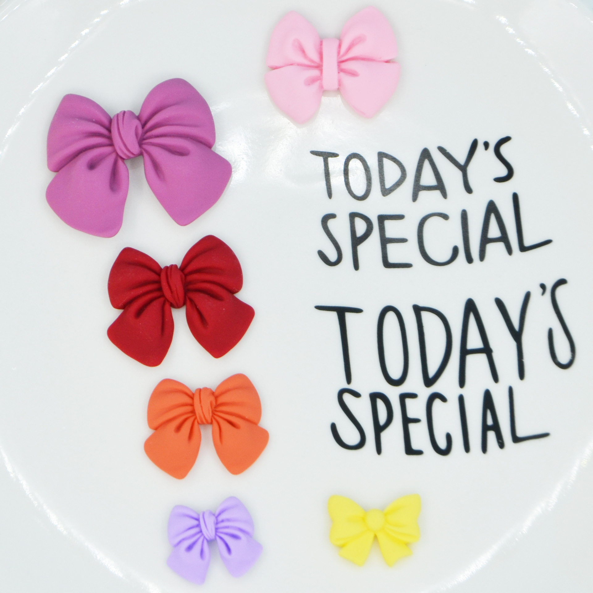 Factory Direct Sales Bowknot DIY Resin Jewelry Accessories Ins Cream Glue Bow Tie Headdress Barrettes Phone Case Accessories