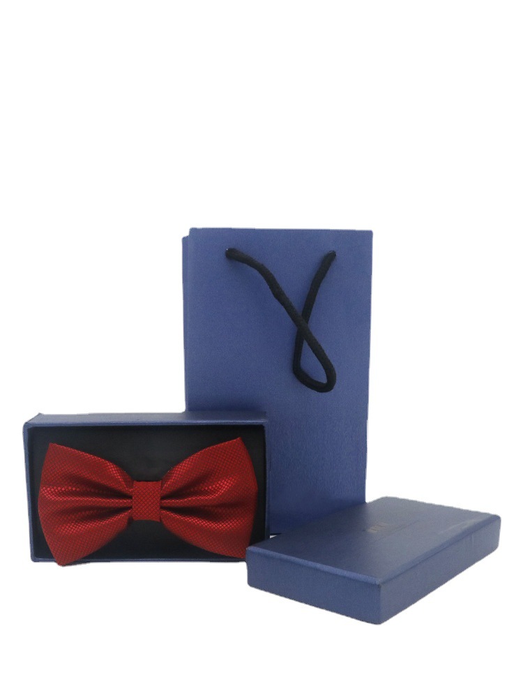  Wholesale Men&#039;s Solid Color Formal Wear Wedding Bow Tie Wedding Bow Tie Male Groom Groomsman Bow Bow Tie Bowknot Tie