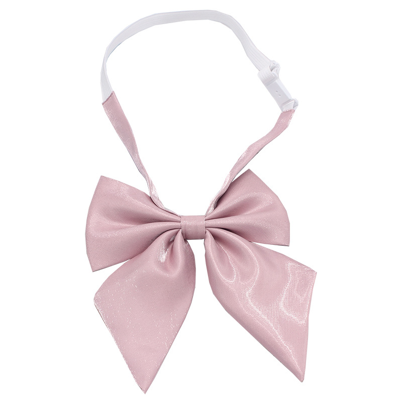 Preppy Style Student Bow Tie Bow Tie Pointed Horn Giant Calamus Bow Solid Color Flash Women&#039;s JK Bow Tie Bowknot Tie