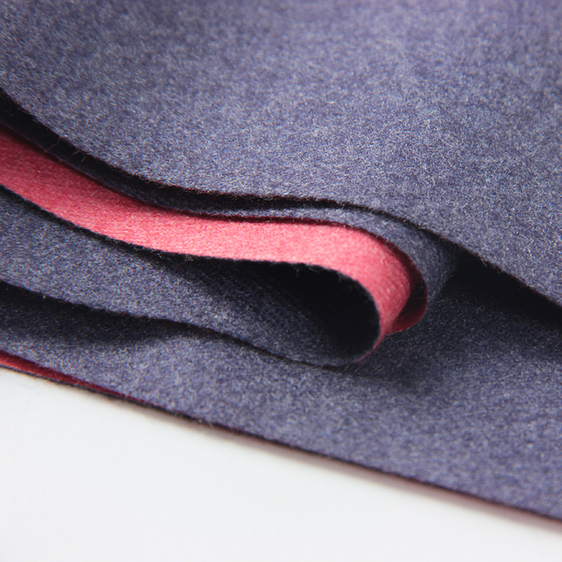 The woolen scarf for women Winter Autumn new Korean version of solid color double-faced for women with double-faced warm thick shawl