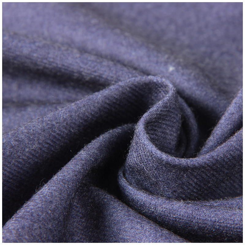 The woolen scarf for women Winter Autumn new Korean version of solid color double-faced for women with double-faced warm thick shawl